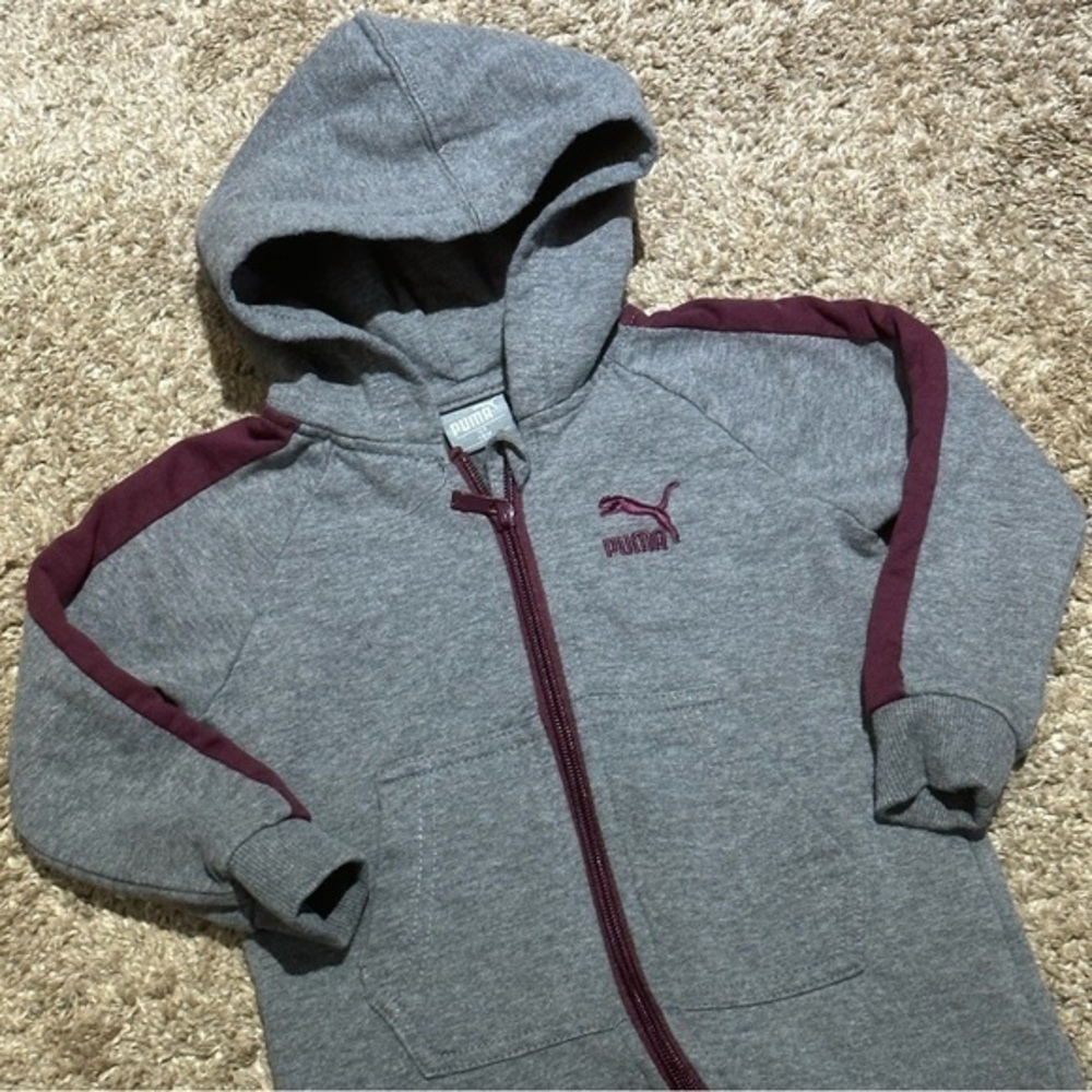 Puma one piece zip up outfit 18 months bs